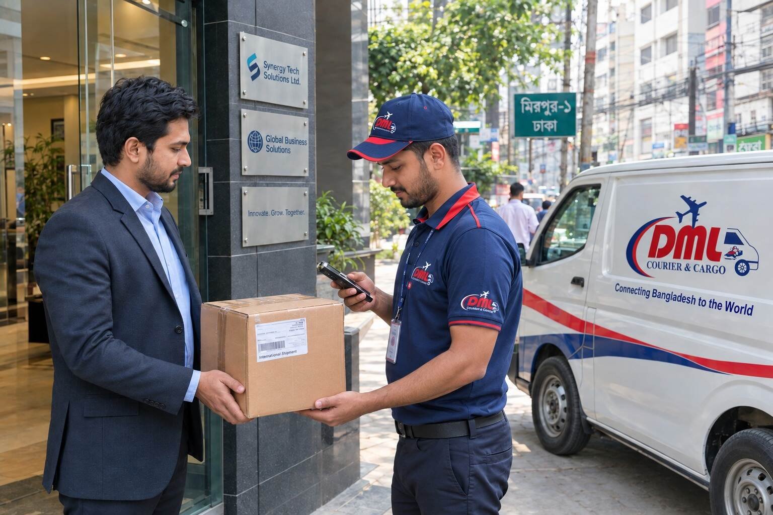 Door to Door International Shipping from Bangladesh