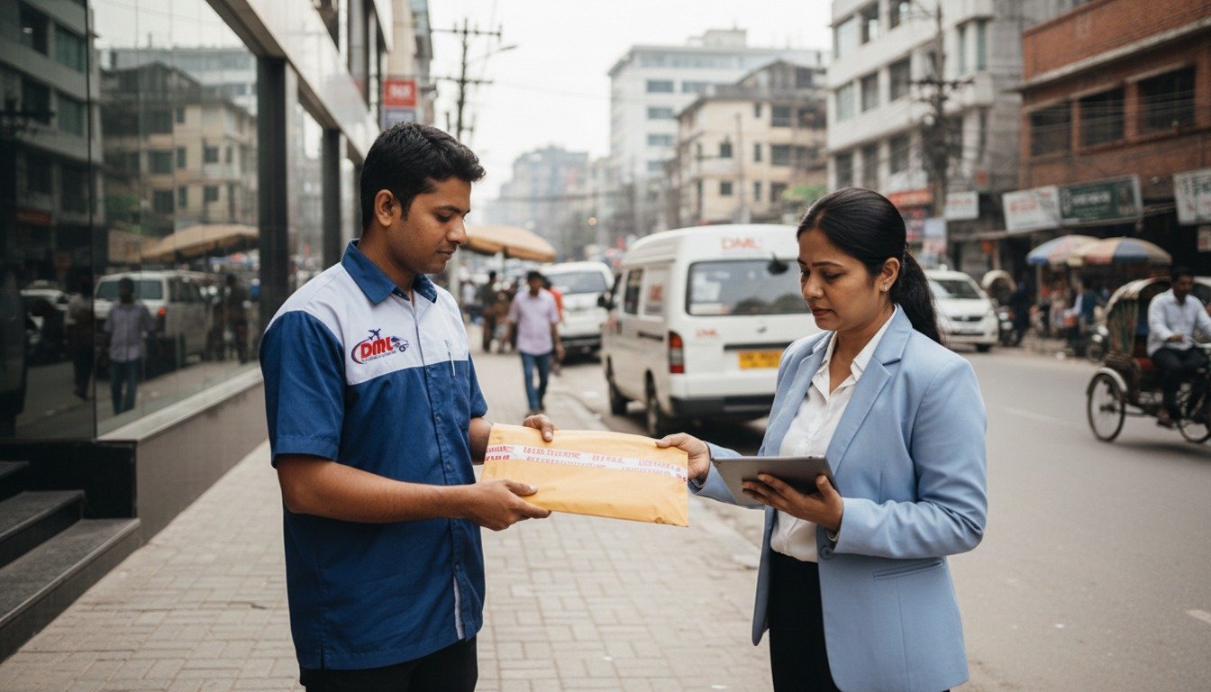 International Document Courier from Bangladesh